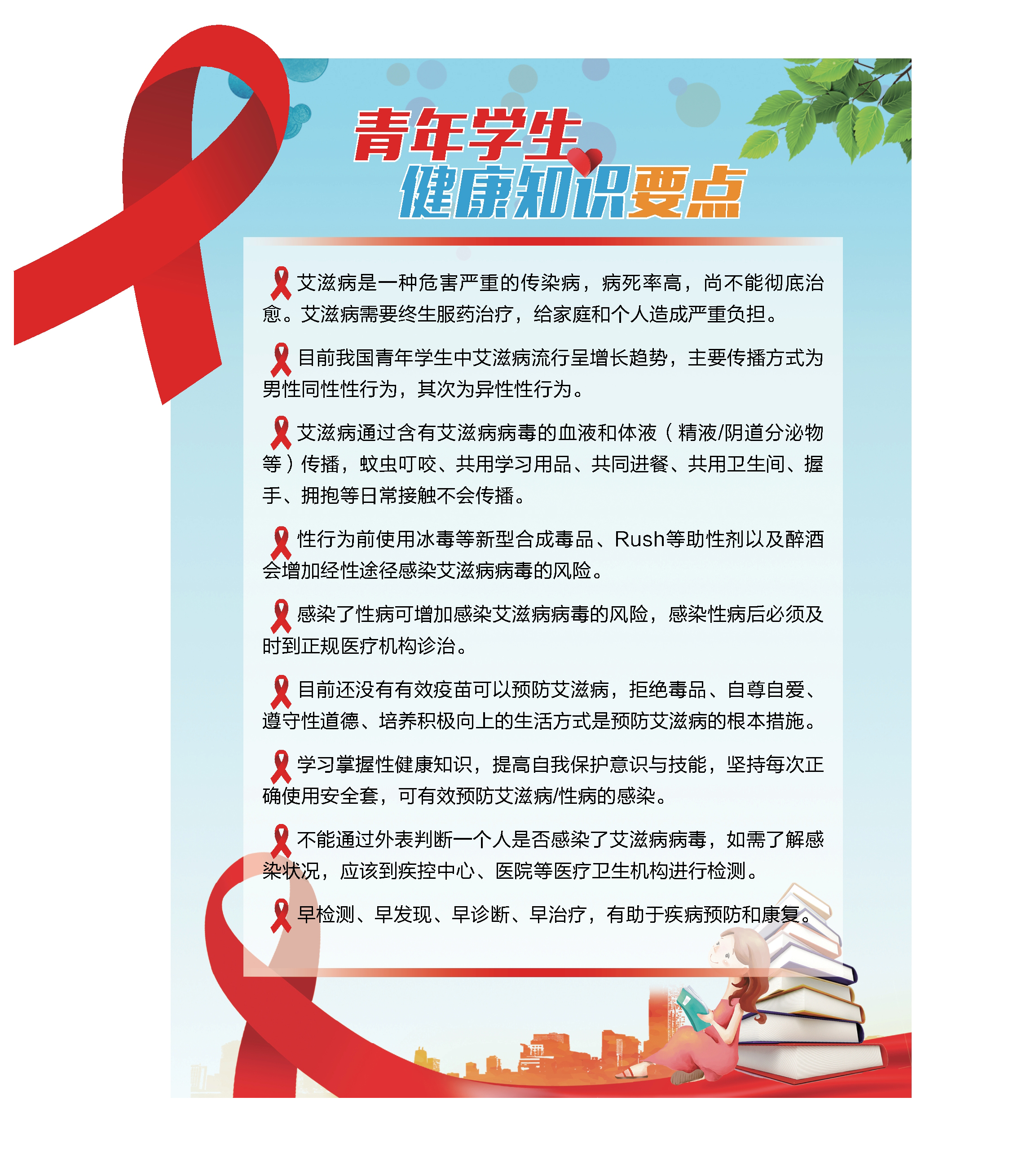 大学生预防艾滋病基本知识